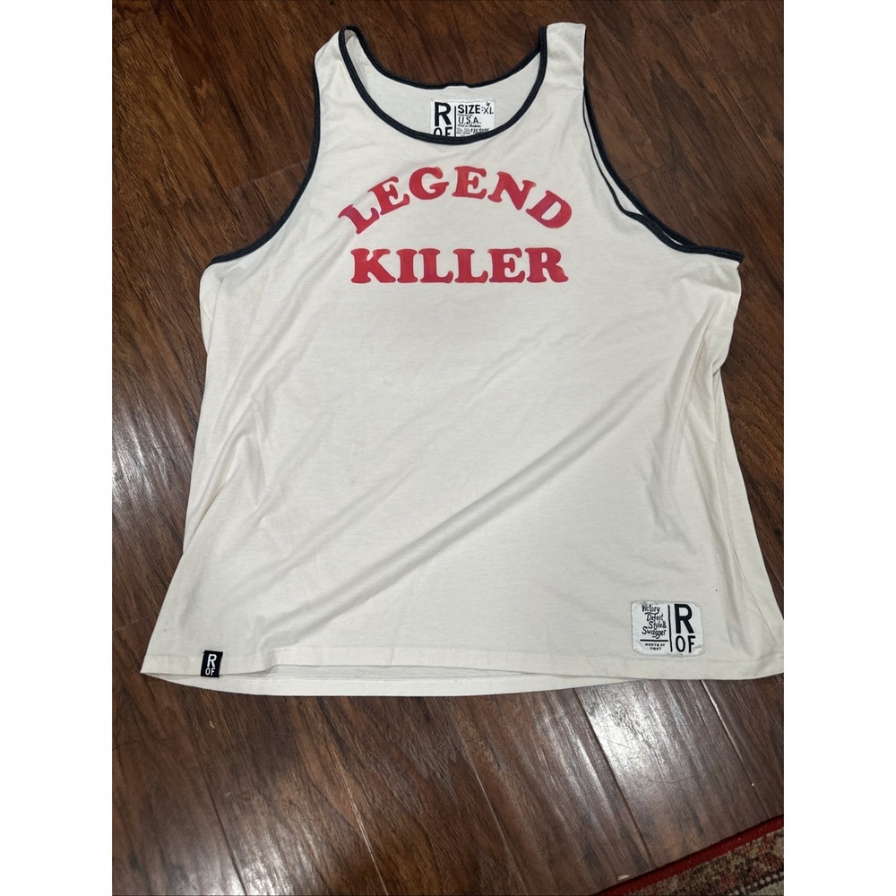 RARE Size 4XL Roots of Fight Rowdy Roddy  Tank Top Muscle Shirt